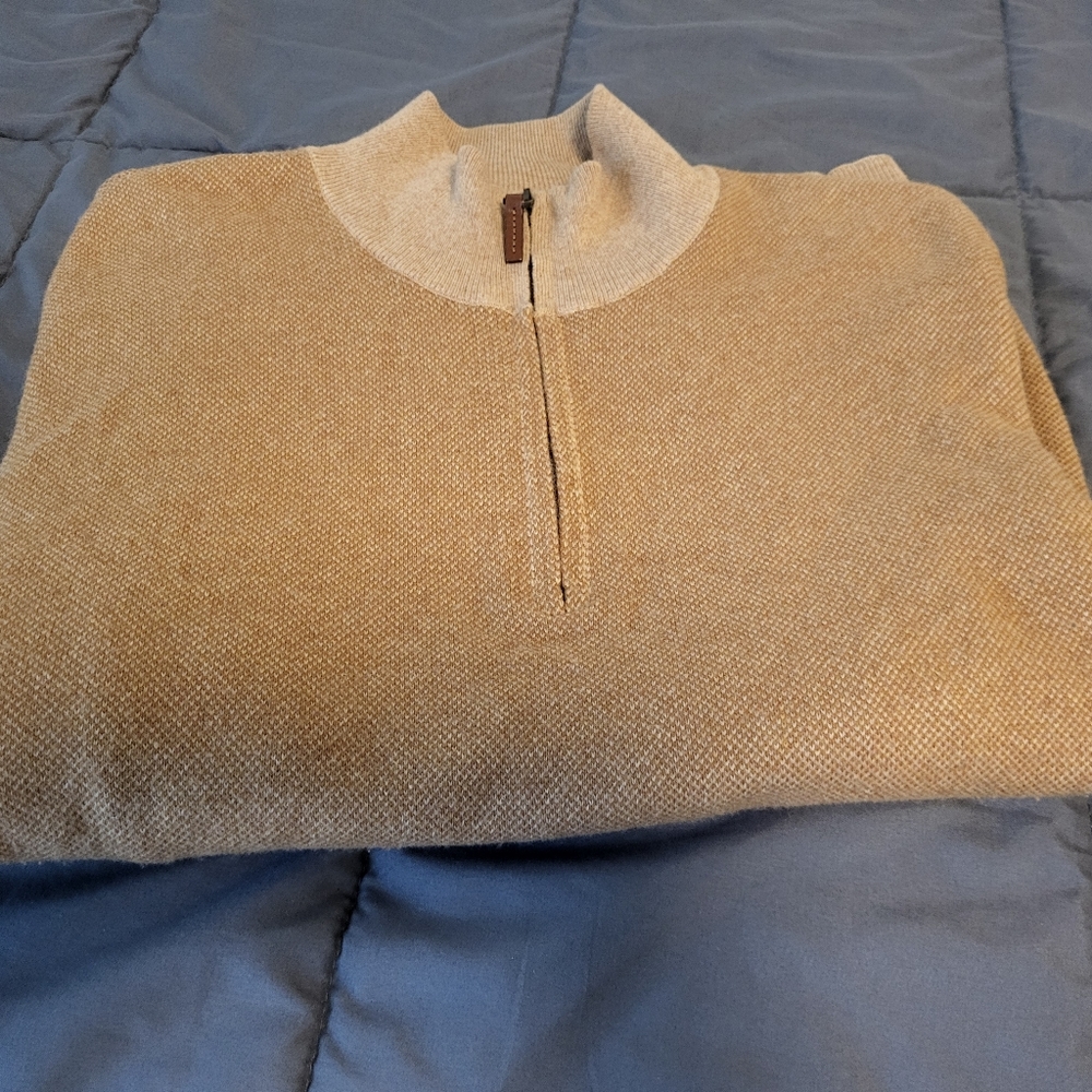 Vintage Polo Cashmere Quarterzip